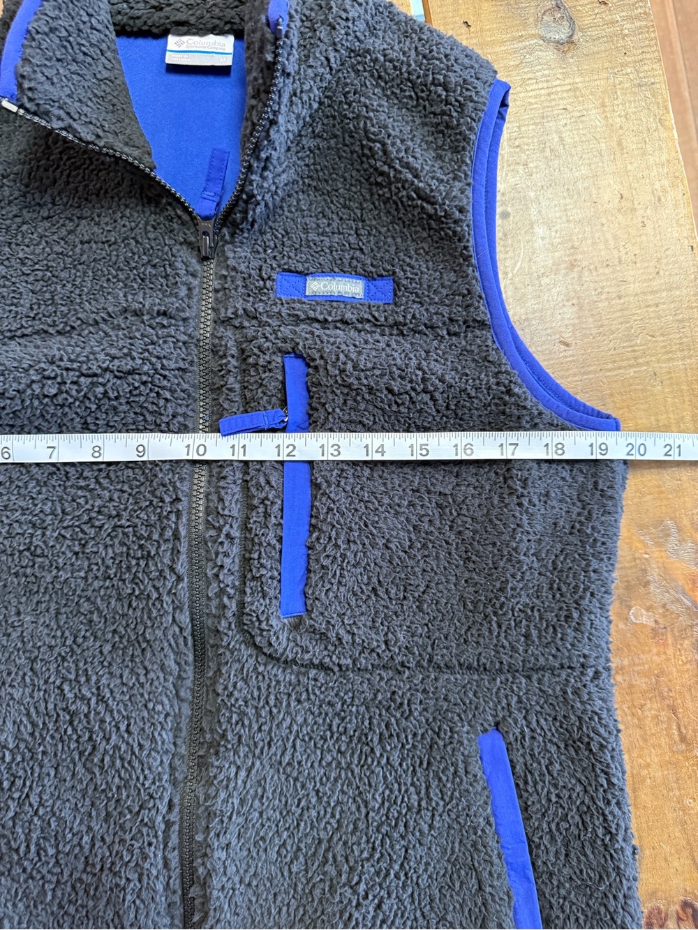 Columbia Women’s Sherpa Fleece Full-Zip Vest Size Medium - Picture 9 of 9